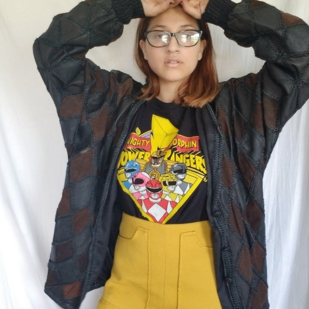 Homemade patch jacket
